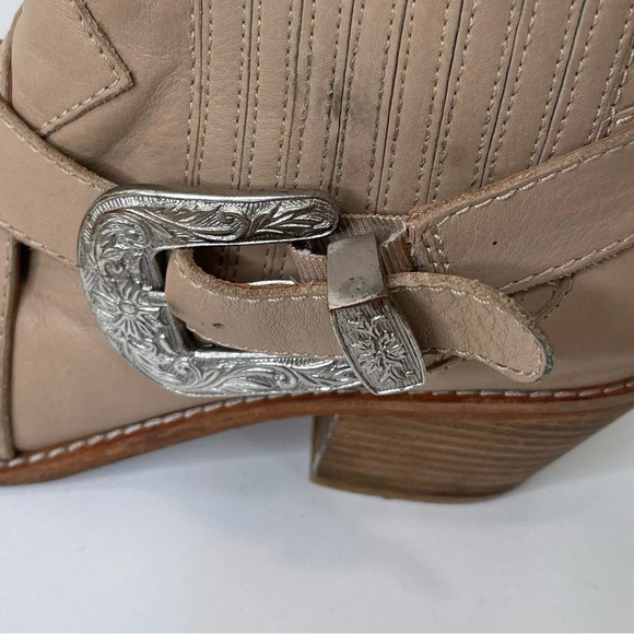 Spell Mystic Ankle Boots western buckle boho distressed Yellowstone event - Picture 11 of 14